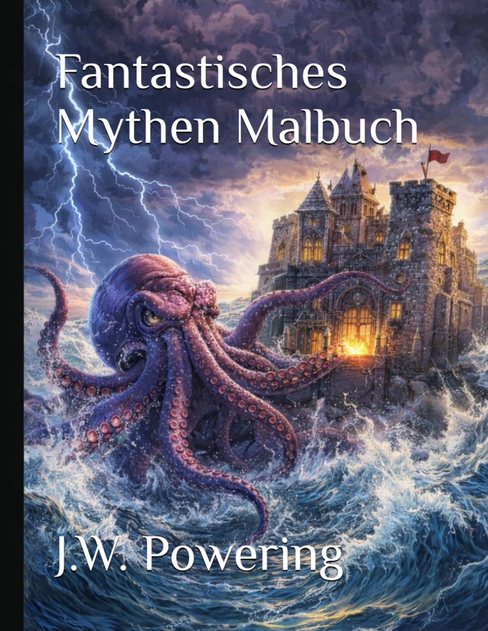 Fantastisches Mythen Malbuch (Fantastische Malwelten für Erwachsene)