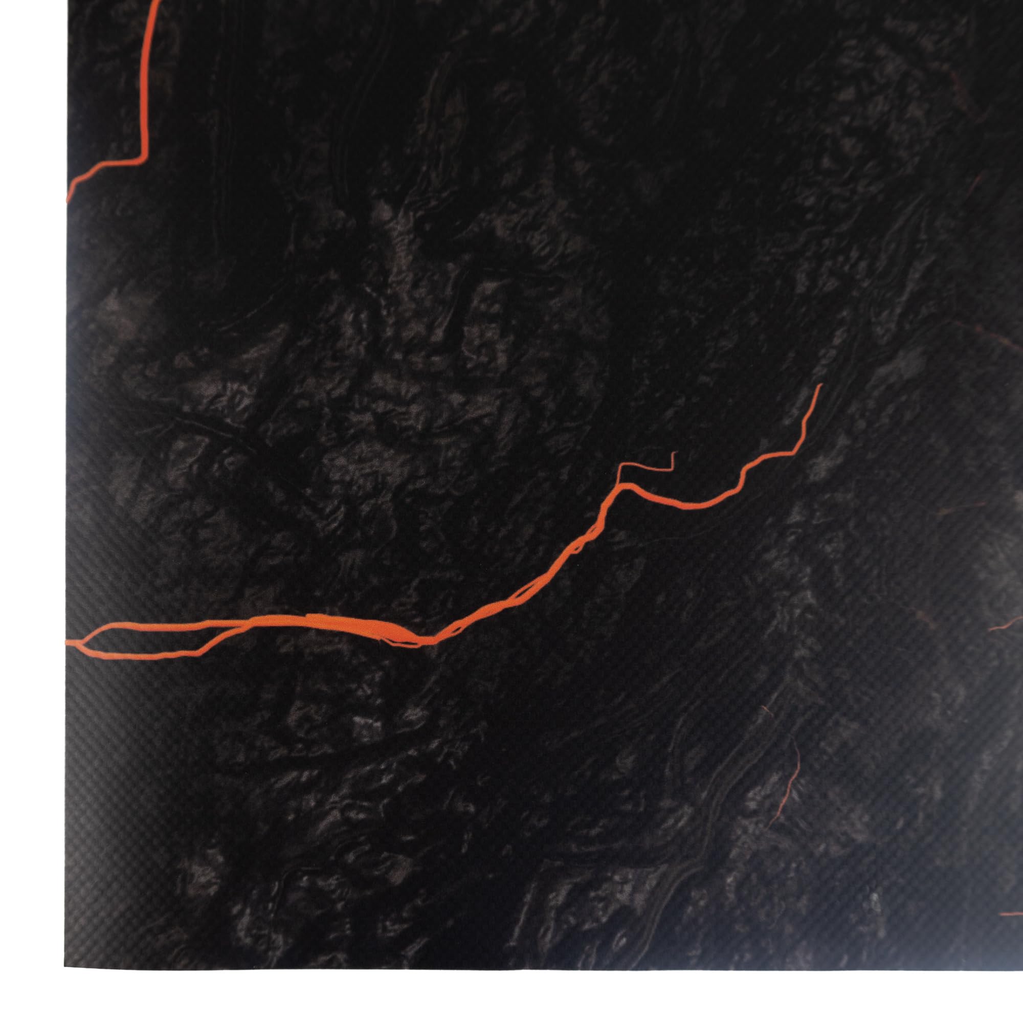 Tappetino per Wargaming compatibile con Age of Sigmar - 44" x 60" / 112 x 152 cm - Lava Campi