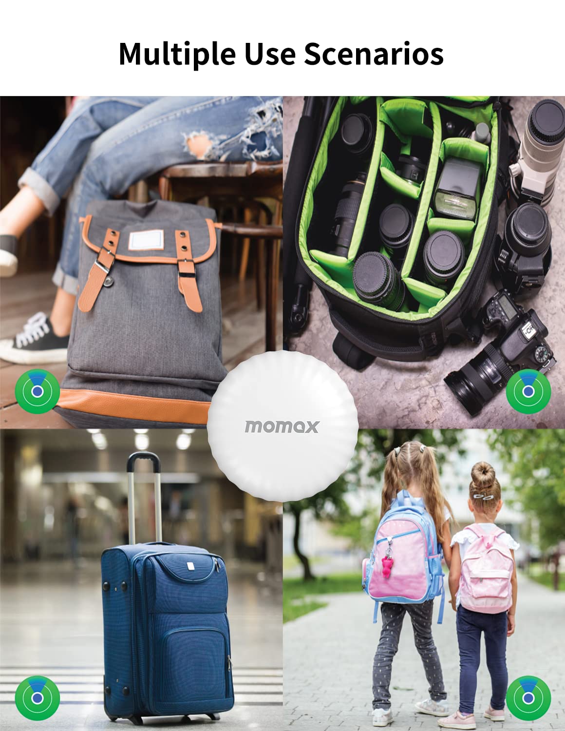 Amazon.co.jp: MOMAX 紛失防止タグ 紛失防止トラッカー スマートタグ 