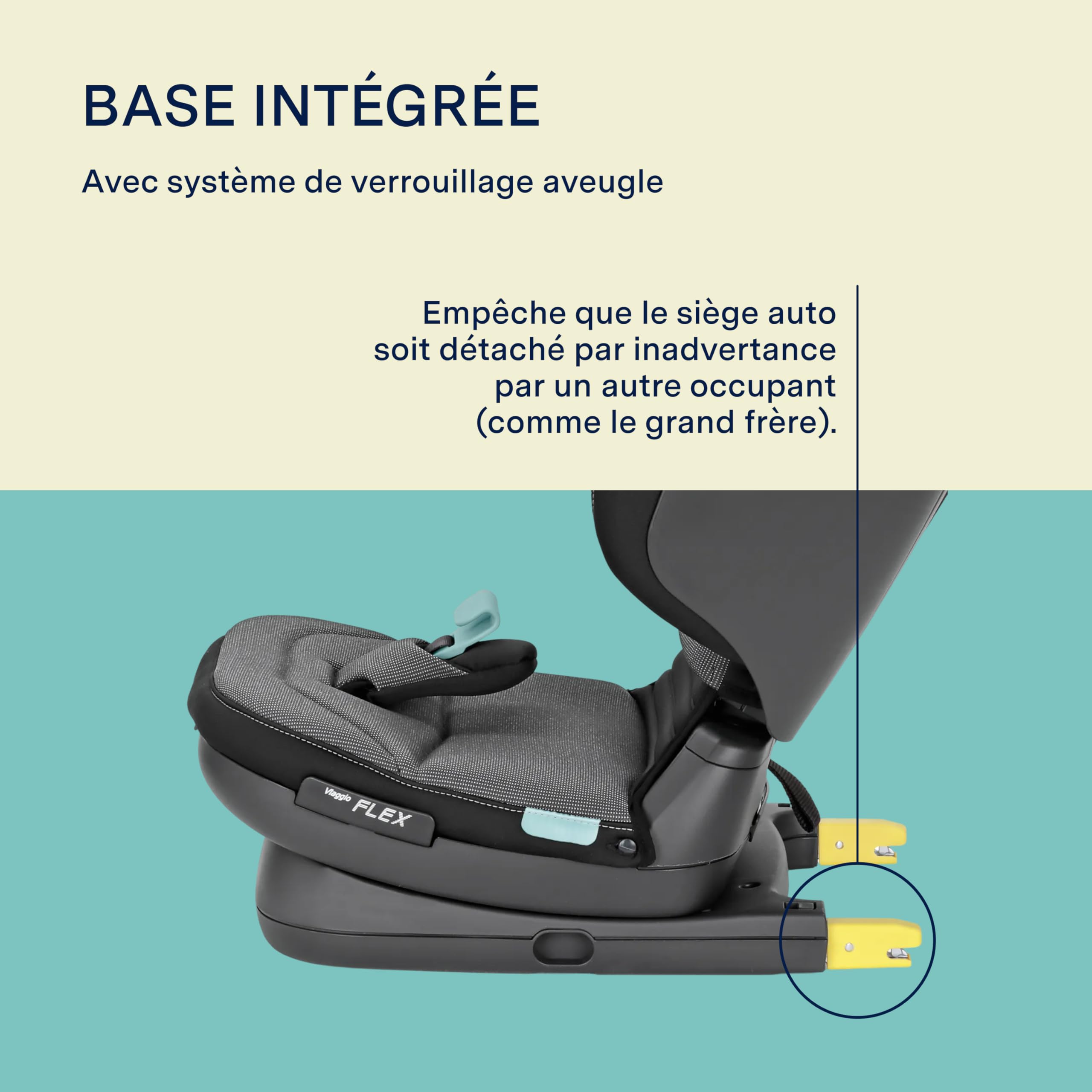 PEG Viaggio Flex Siège Auto i-Size avec ISOFIX, 100-150 cm, 3-12 ans, 15-36 kg, Pliable, Inclinable, Technologie Avancée, Metal