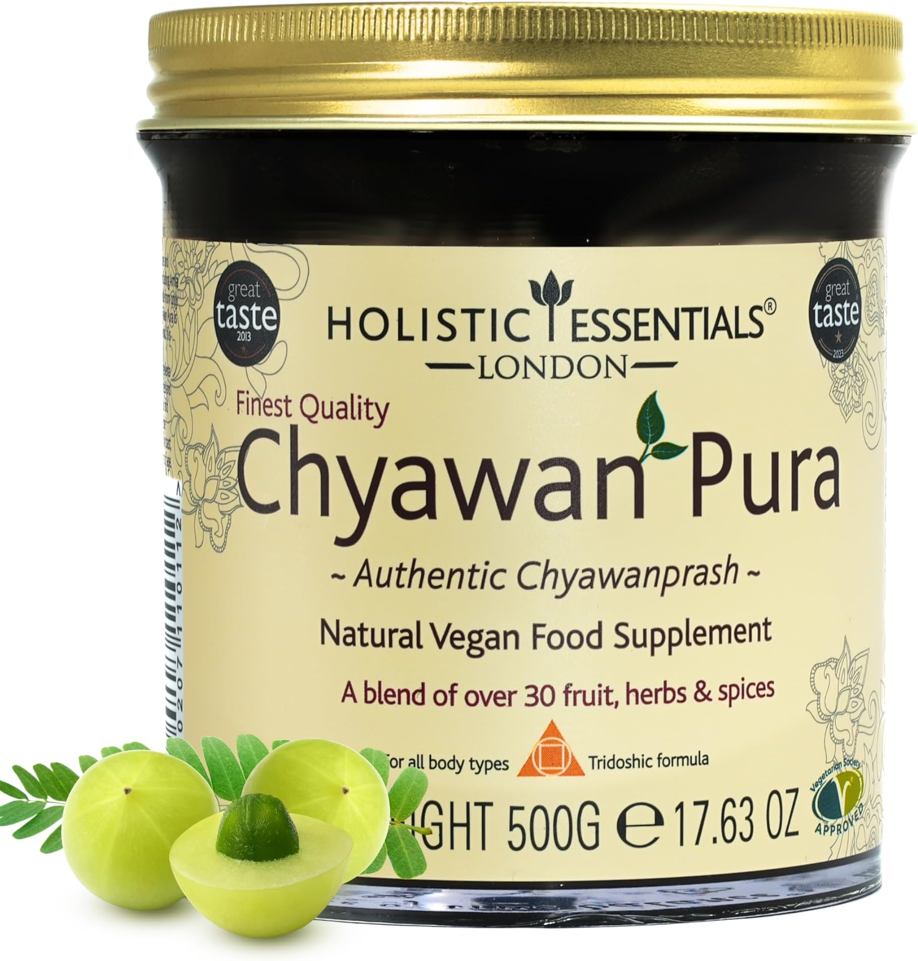 Holistic Essentials Chyawan Pura - Authentic Chyawanprash (500g)