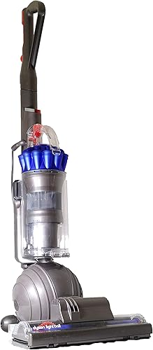 Dyson Light Ball - Aspiradora vertical sin bolsa sin bolsa, potente succión para eliminar la suciedad y el polvo microscópico azul (renovado)