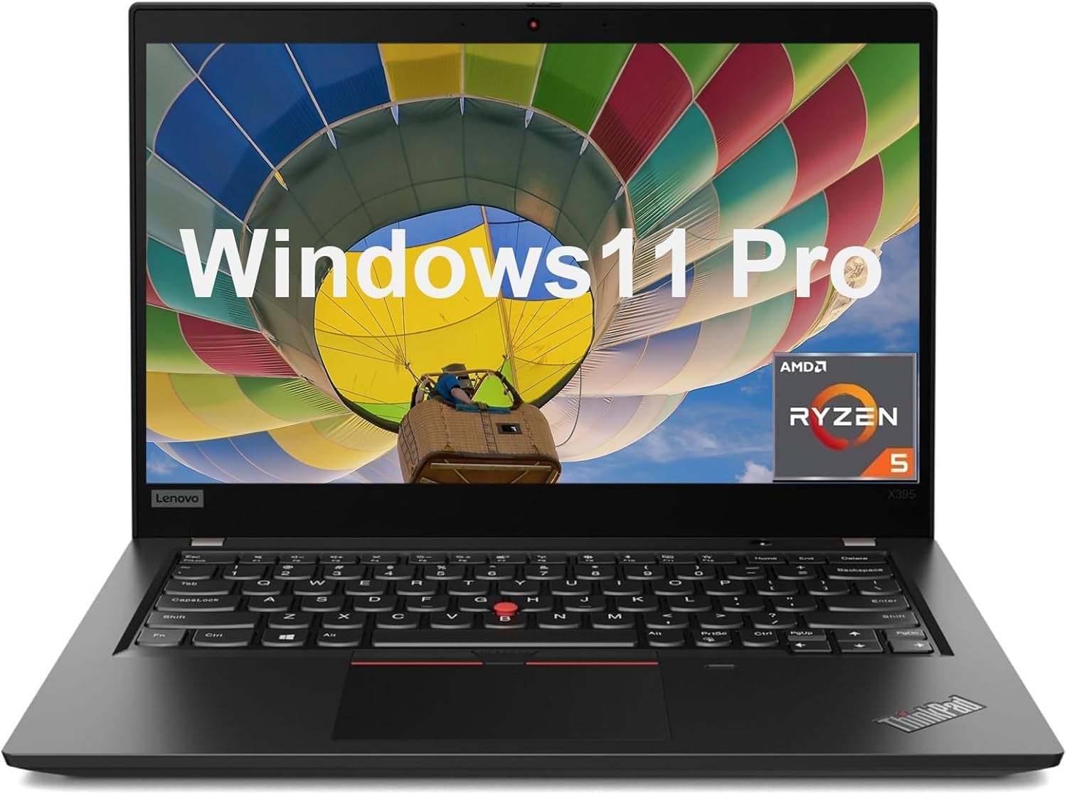 Lenovo ThinkPad X395 Touchscreen Business Laptop, 13.3″ FHD (1920×1080), AMD Ryzen 5 3500U, 16GB DDR4 RAM, 256GB SSD, Windows 11 Pro (Renewed)