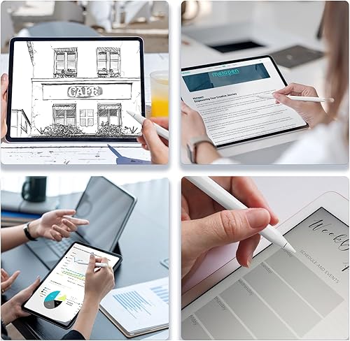 Miniatura 5 de Metapen Lápiz A14 carga magnética inalámbrica, la mejor alternativa al lápiz de 2 generación, lápiz capacitivo para Pro 12.9 pulgadas 6543, Pro 11