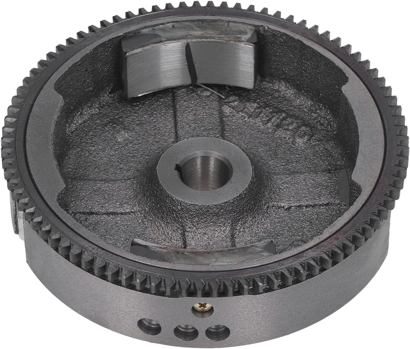 Yosoo Electric Flywheel Replacement Iron Engine Flywheel Accessory for 168F