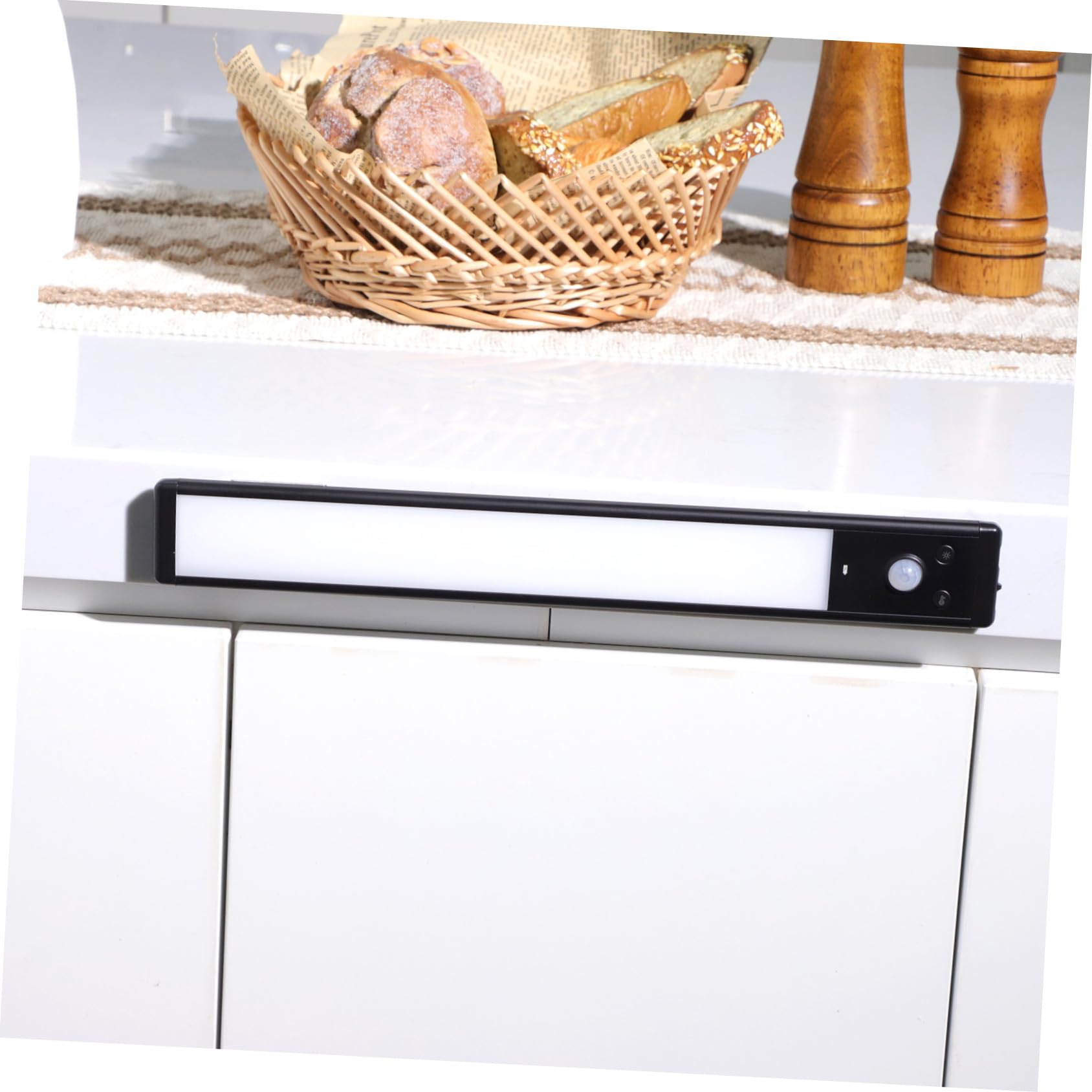 jojofuny 4piezas Sensor De Luz Barra De Luz Led Debajo Del Gabinete Luces Debajo Del Gabinete Para Cocina Luces Led Sensor De Movimiento