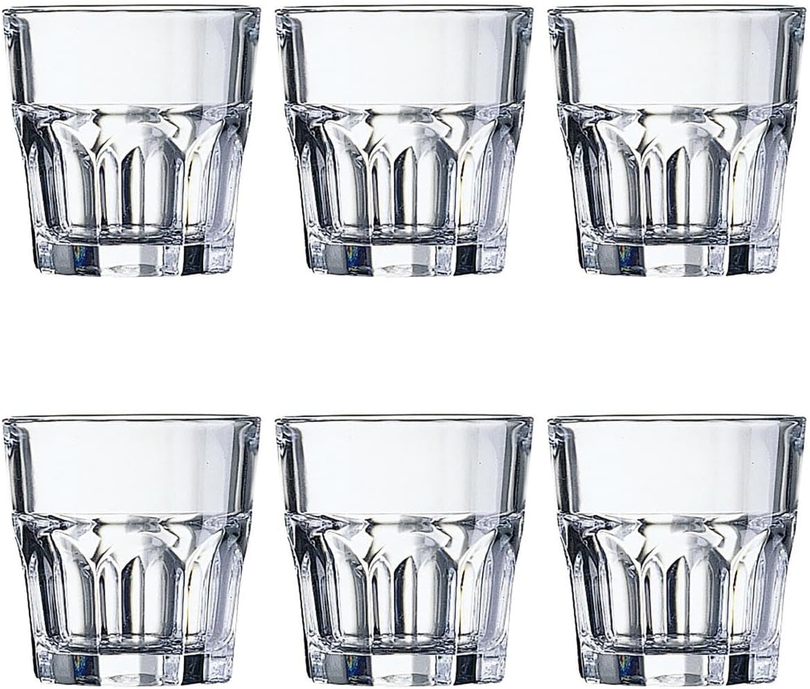 Arcoroc Granity FH65 Hi-ball Tumbler stackable 650ml, without filling mark, 6 Tumbler