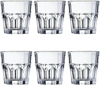 Arcoroc ARC J2609 Granity Whiskyglas, 160ml, Glas, transparent, 6 Stück