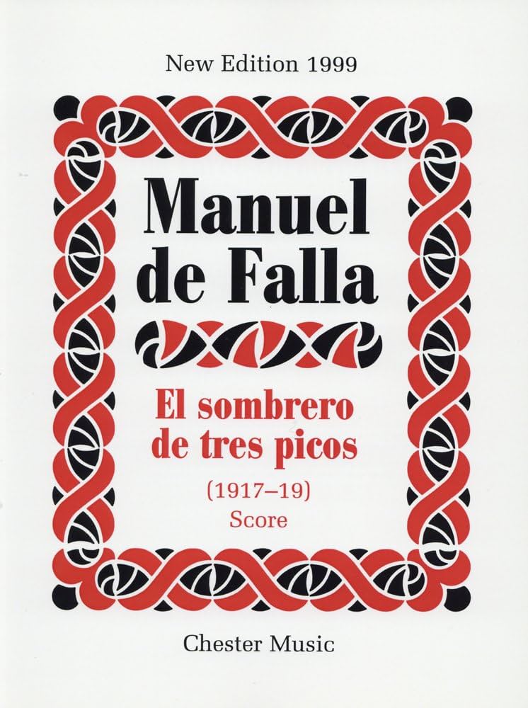 ファリャ「三角帽子」より「三つの舞曲」 オーケストラスコアとパート譜　フルセット バレエ音楽「三角帽子」（スタディスコア）／The Three-Cornered