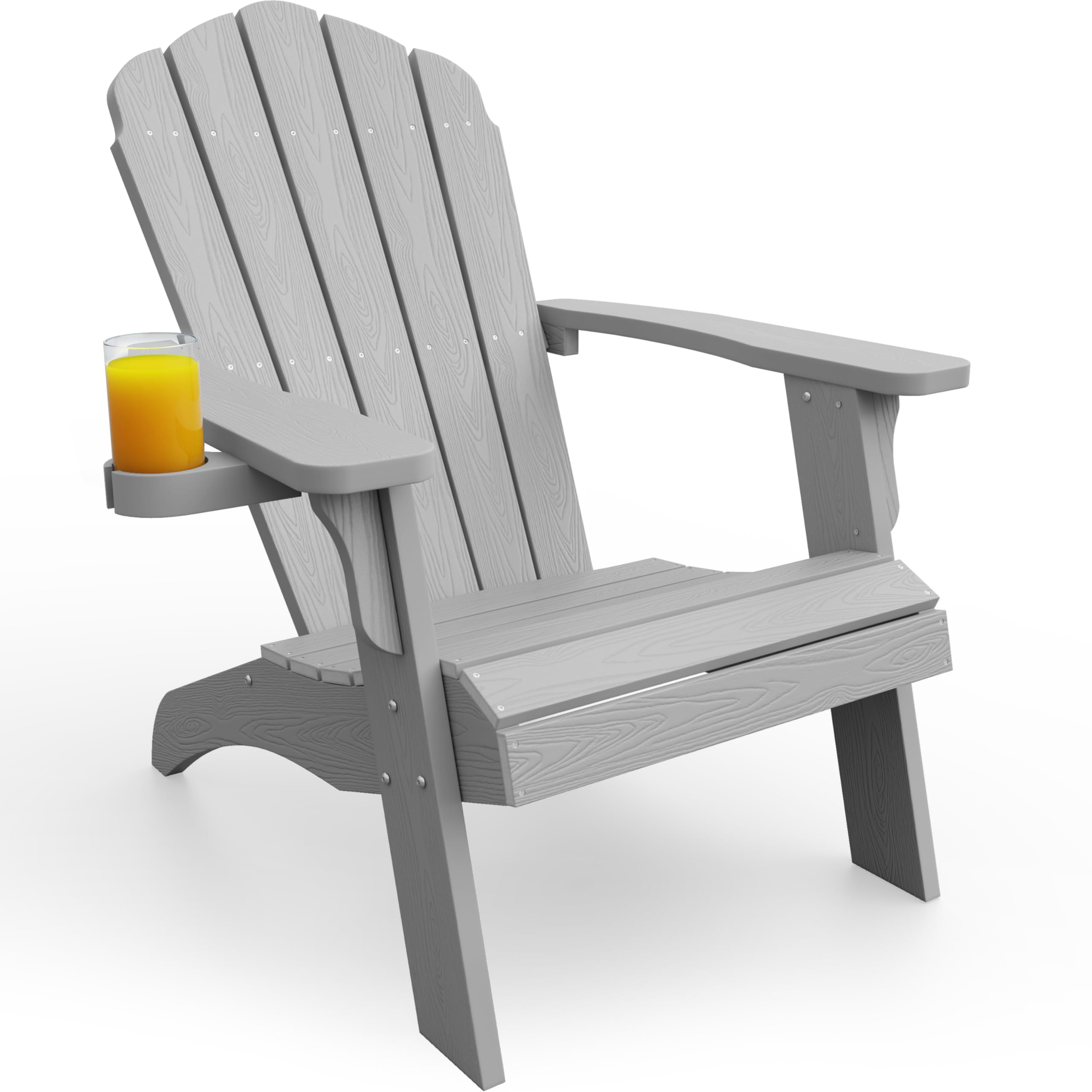 【2脚セット】SPECIAL OTHERS CHAIR Outsunny Wooden Outdoor Two Seat Adirondack Patio Chair w/ Ice