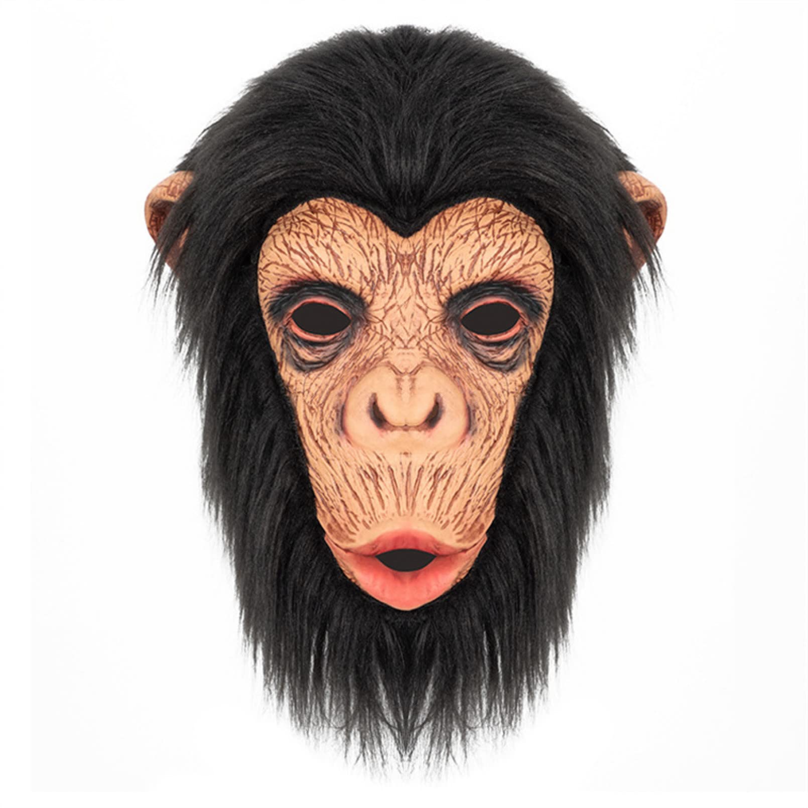 Maska cosplay realistyczny goryl lateksowa maska małpa zabawna maska Halloween impreza cosplay rekwizyt maskarada