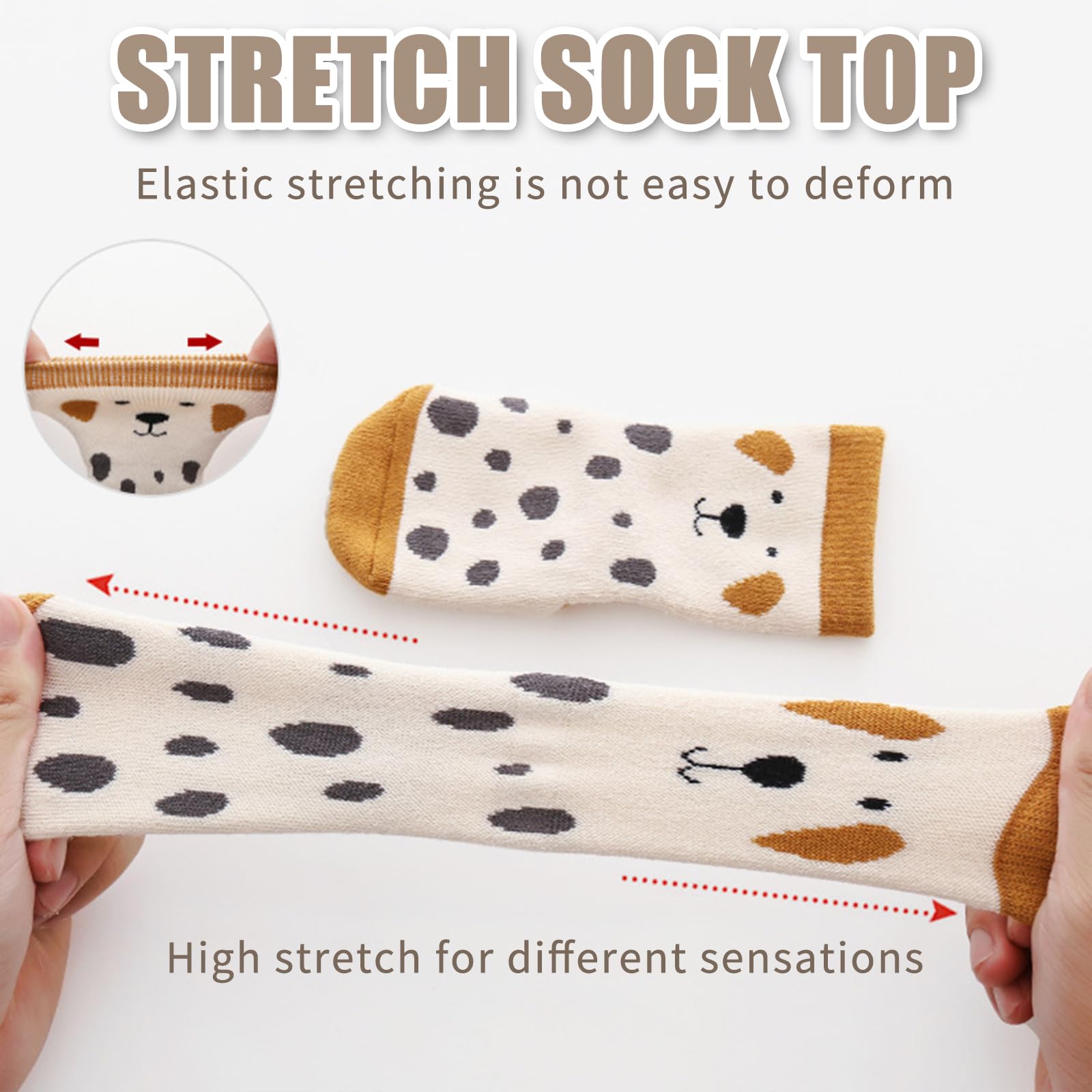 outfit spring Calzini Antiscivolo Bambino Bambina Calze Antiscivolo in Cotone Motivi Animali Neonata Bambini Calzini Invernali 0-12 Mesi 1-5 Anni Compleanno Regalo