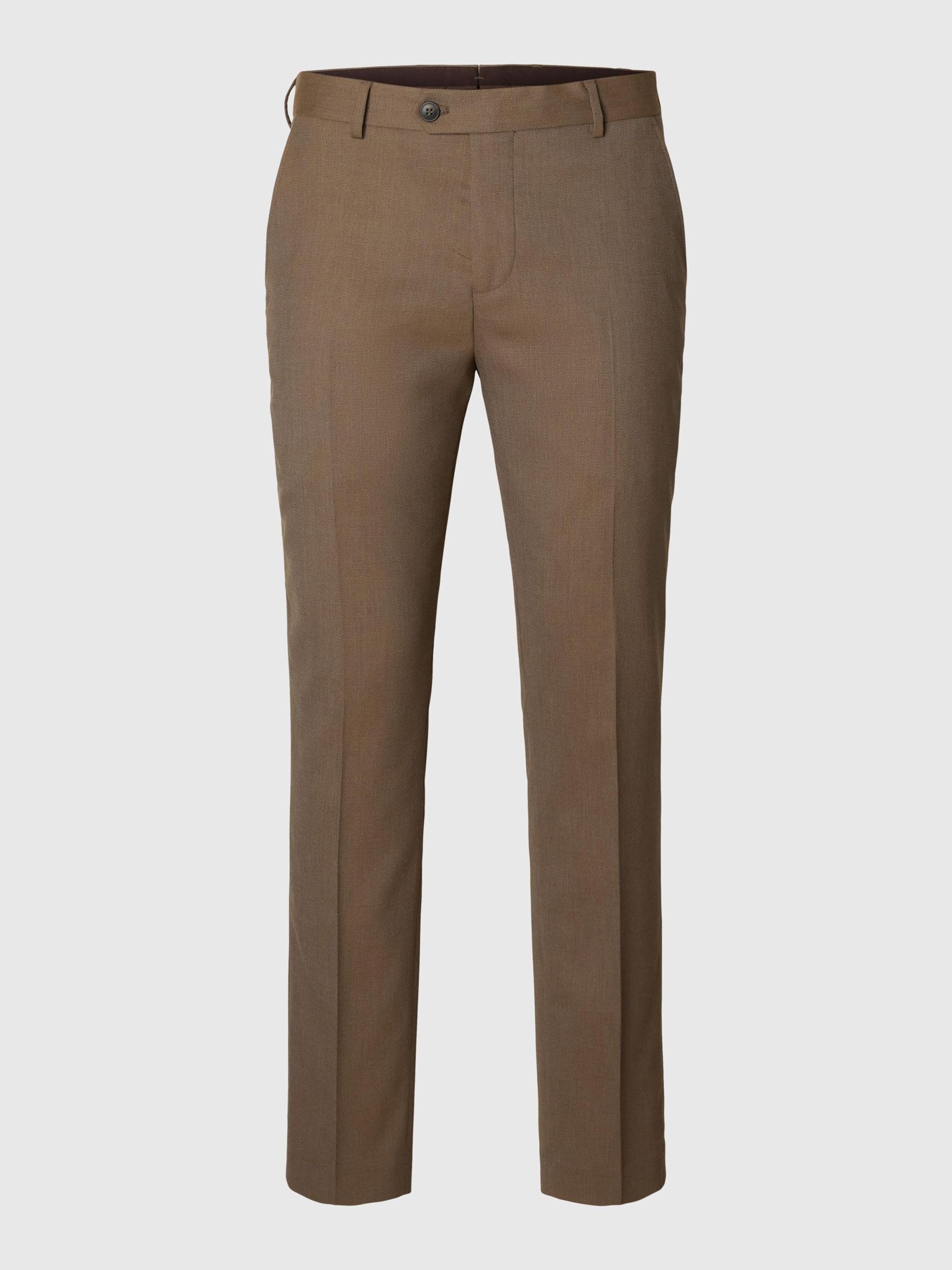 SELECTED HOMME Trousers Woven Wool Blend
