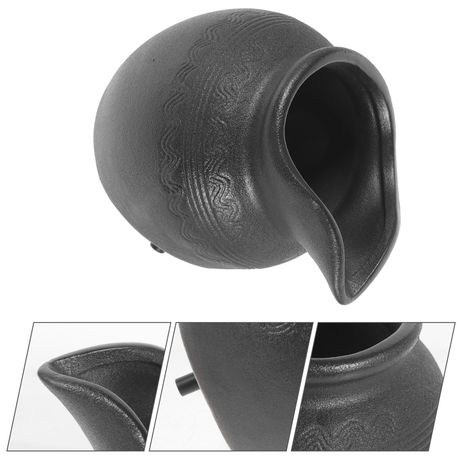 SUPVOX Fontana da Giardino Solari in Ceramica, Vaso Cascata Circolazione Dell'acqua, Decorazione per Giardino e Balcone, Vaso Decorativo