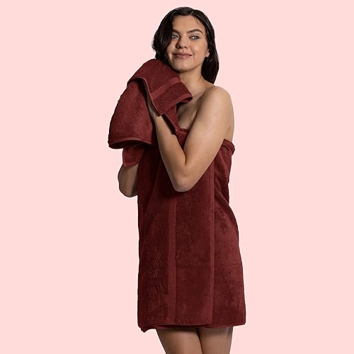 Miniatura 133 de Chakir Turkish Linens Toallas turcas de alta calidad 100% algodón para baño, toallas de baño grandes de 30 x 60 pulgadas (4 piezas, beige)