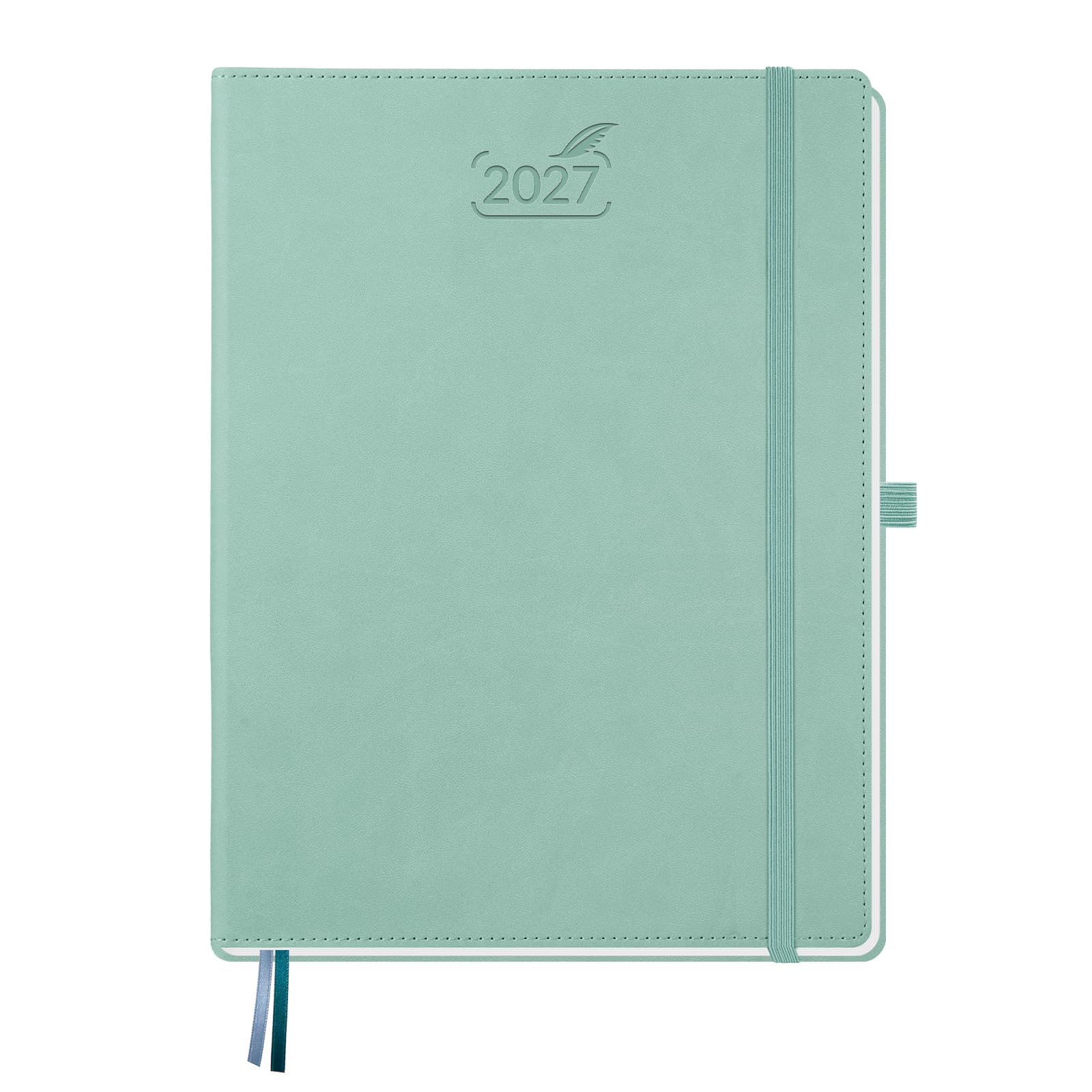 BEZEND 2027 Diary A4 Week to View with Vertical Timeslots Hardback