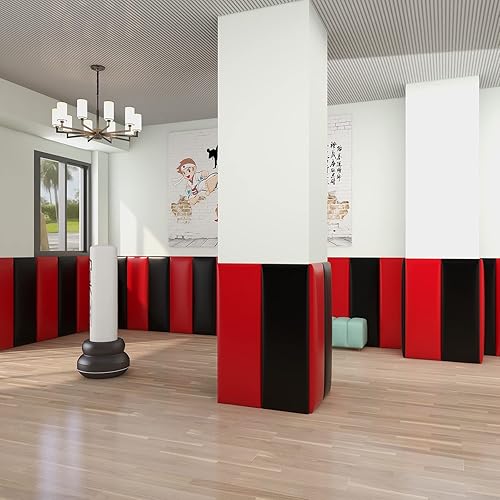 Miniatura 2 de Paneles tapizados 3D anticolisión para niños, paneles de pared tapizados para despegar y pegar, cabecero Queen, calcomanías decorativas de pared