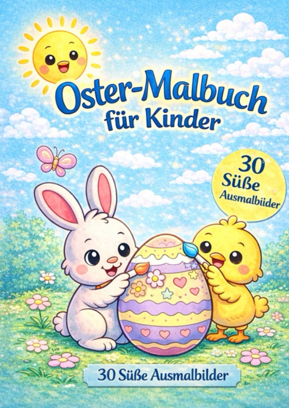 Mein Oster-Malbuch
