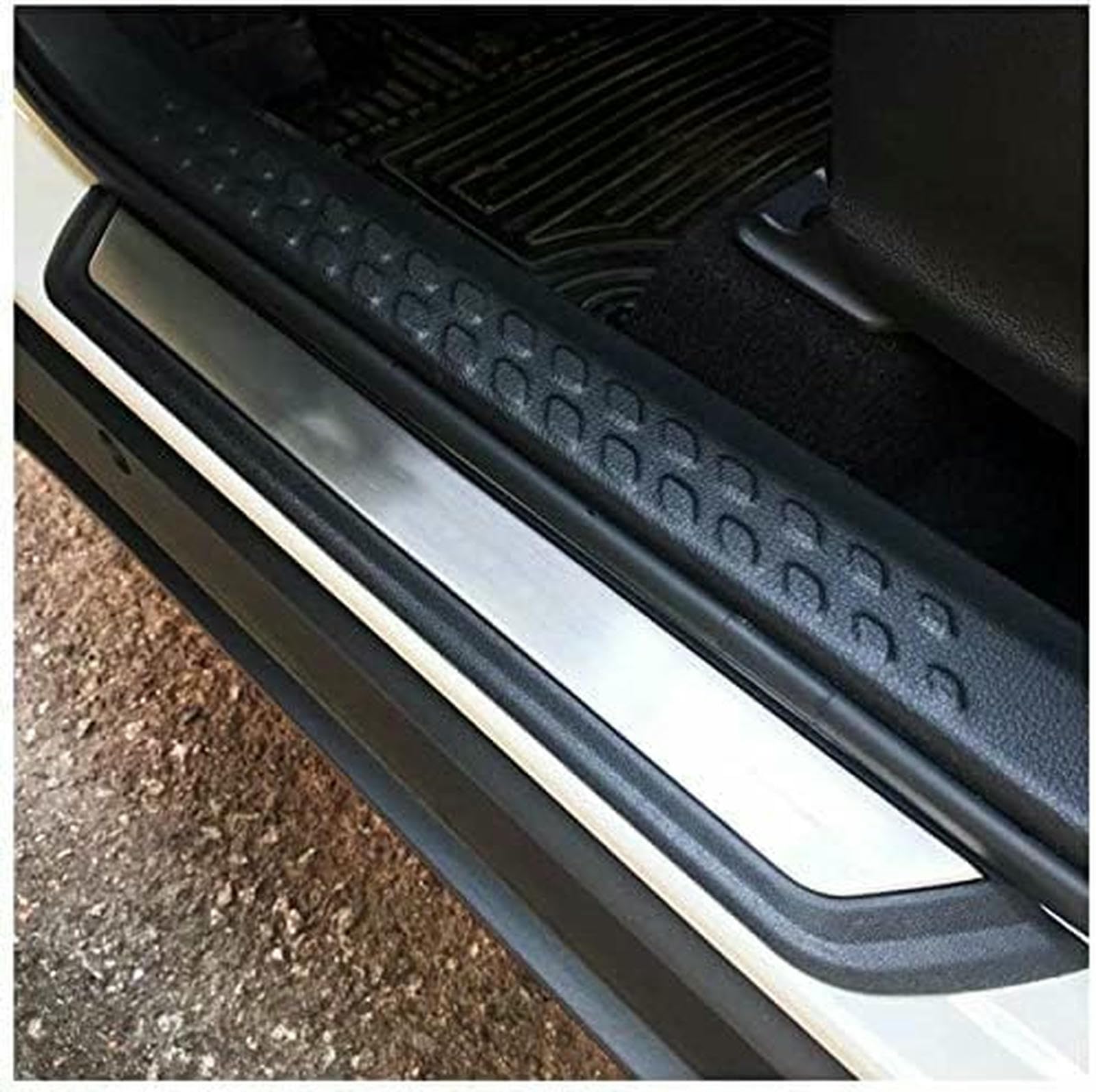 4 Protectores De Umbral De Puerta para Toyota para Crown 2014-2018, Protector De Umbral De Coche, Cubierta De Pedal De Bienvenida.