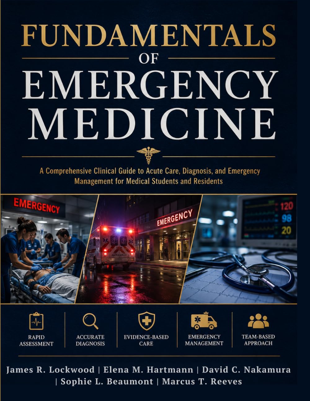 Fundamentals of Emergency Medicine: A Comprehensive Clinical Guide to Acute Care, Diagnosis, and Emergency Management for Medical Students and Residents