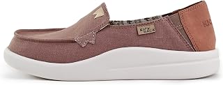 Rizzo Mocasín para Mujer - Slip On Moc Toe Zapatilla de Deporte Ligera - Confort Relajado para Todo el día - Plantilla ortopédica Forrada en Piel - Calzado Casual de Verano