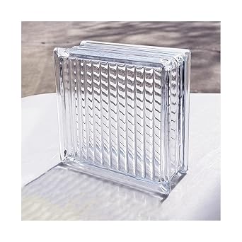 Hollow Glass Block for Wall Partitions Square Glass Bricks Protect Privacy for Office House Decoration