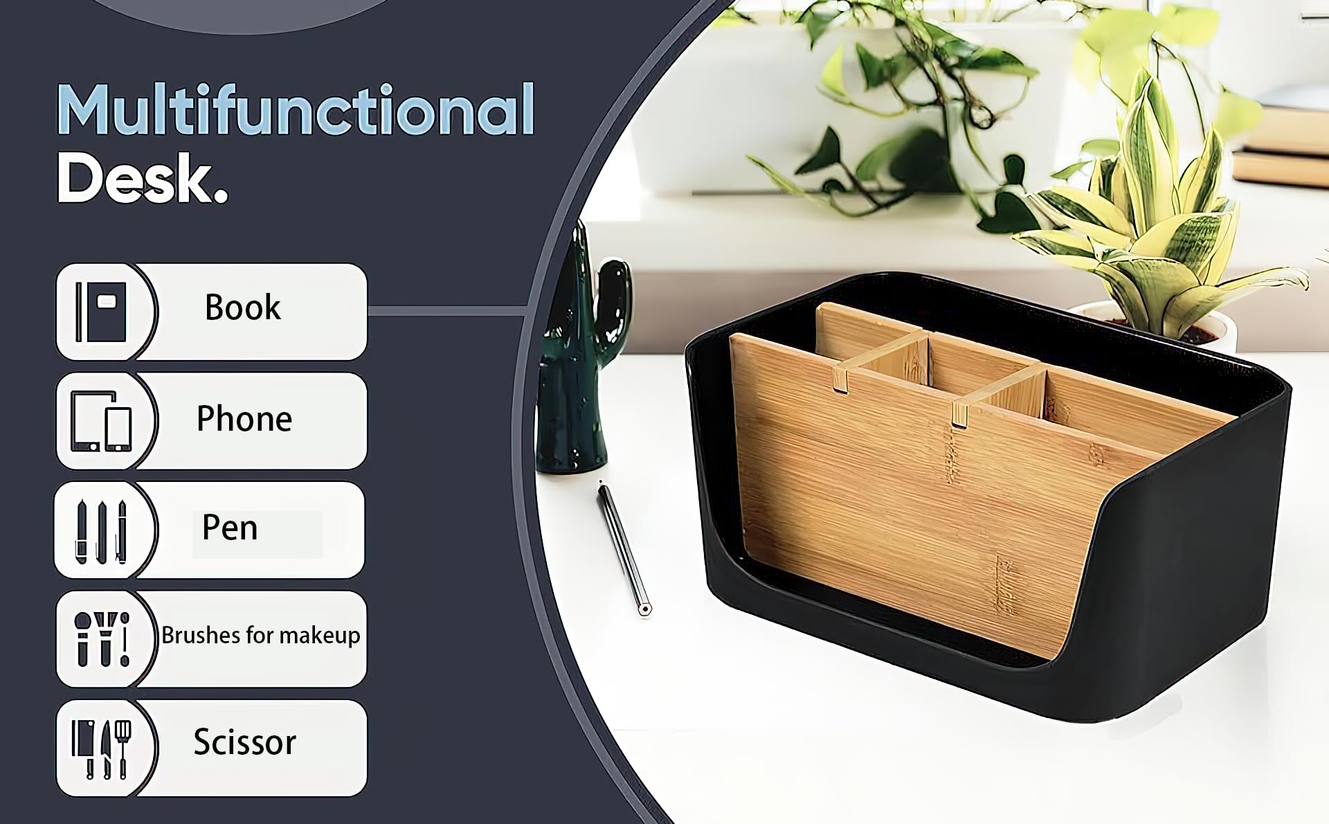 Exerz Organizzatore Da Scrivania In Rete Forniture Per Ufficio 3 Vassoi - Foto 2