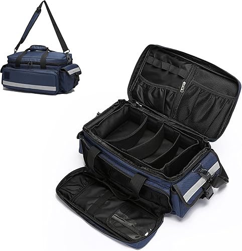 Miniatura 10 de Bolsa Médica, Bolsa de Primeros Auxilios, Bolsa de Primer Respondedor para Trauma, Organizador de Bolsa Médica de Emergencia, Bolsa de Trauma