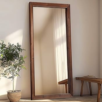 Plantation Grown Timbers ミラー Amazon.com: MELOMOIR Rustic Farmhouse Full Length Mirror, 71