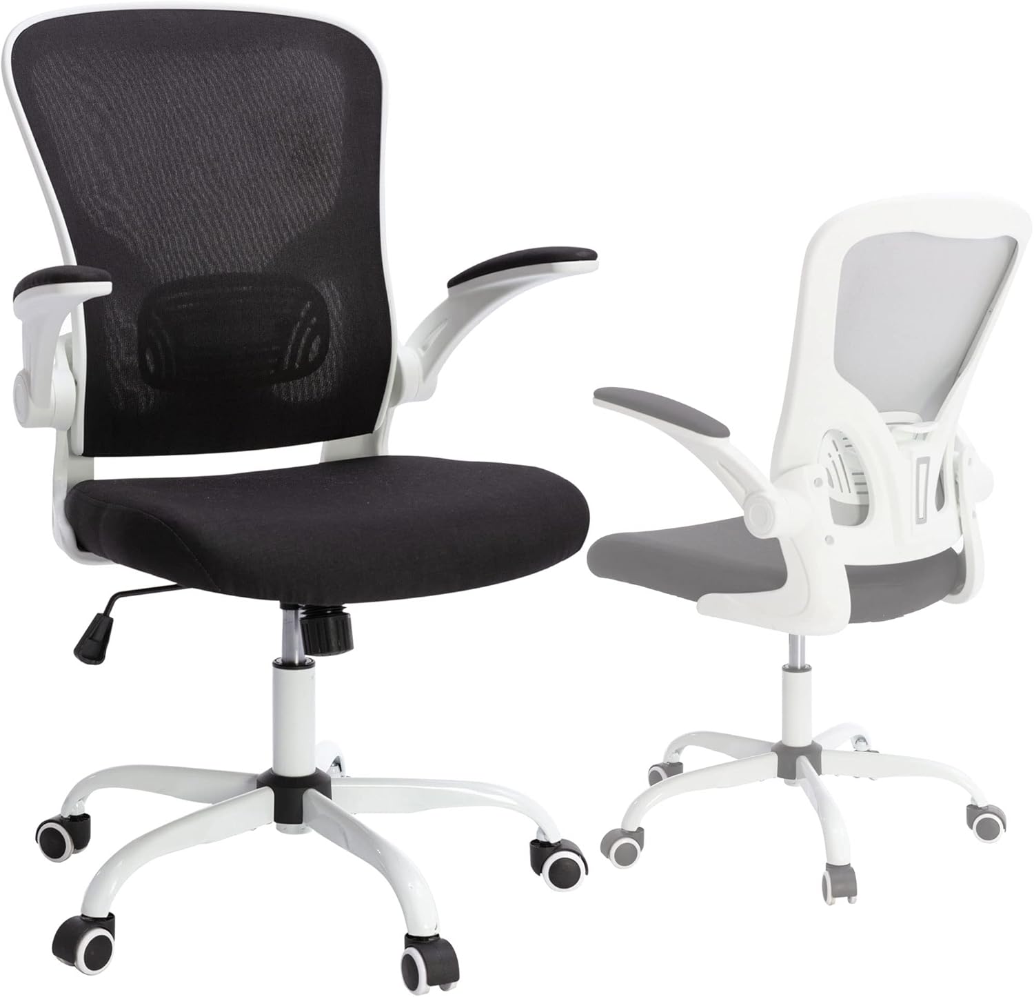 Ubuy White Office Desk Chair With Arms Gaming Chairs Buy KERDO