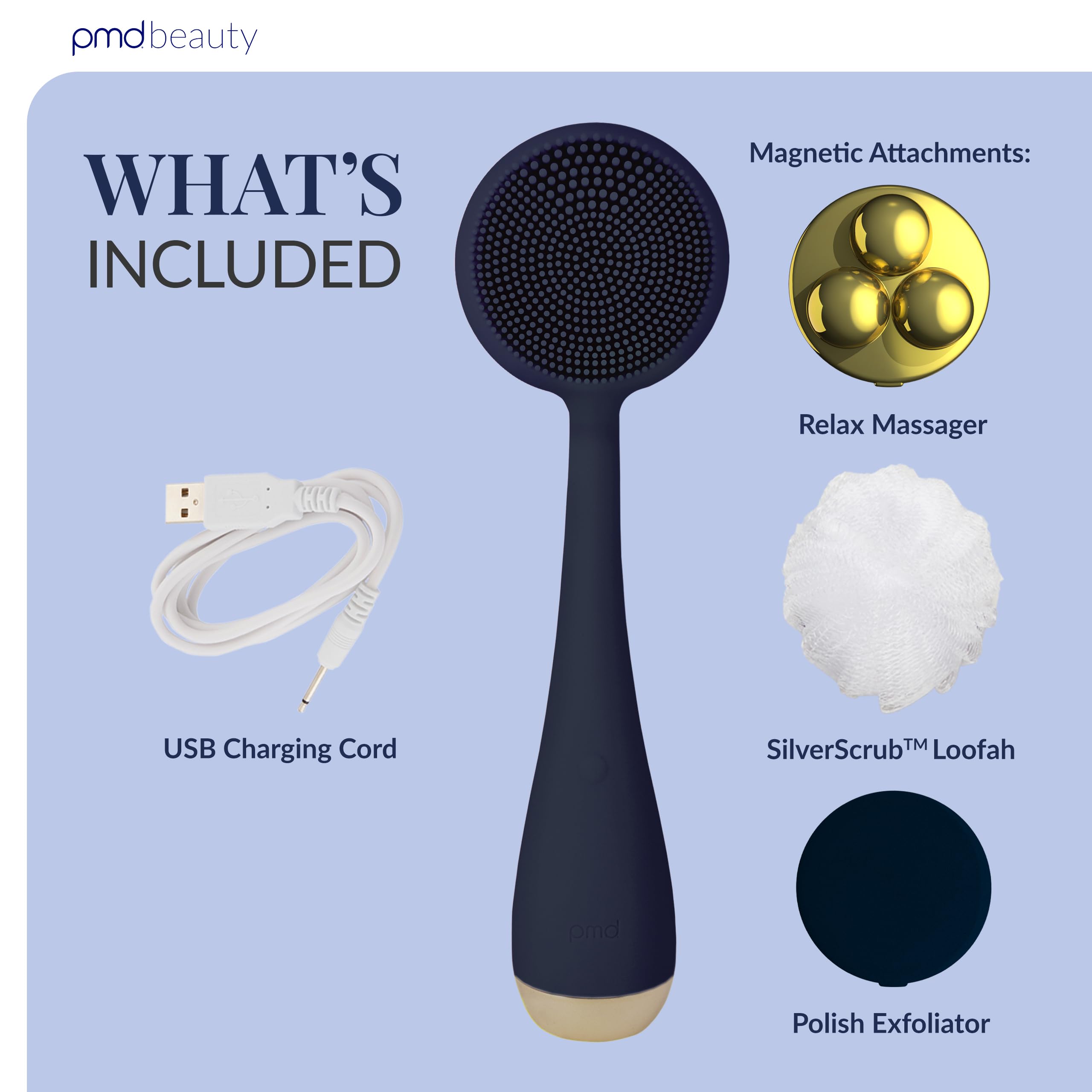 pmd clean body SMART BODY CLEANSING 本体 PMD Clean Body - Smart Body Cleansing Device with Silicone Brush