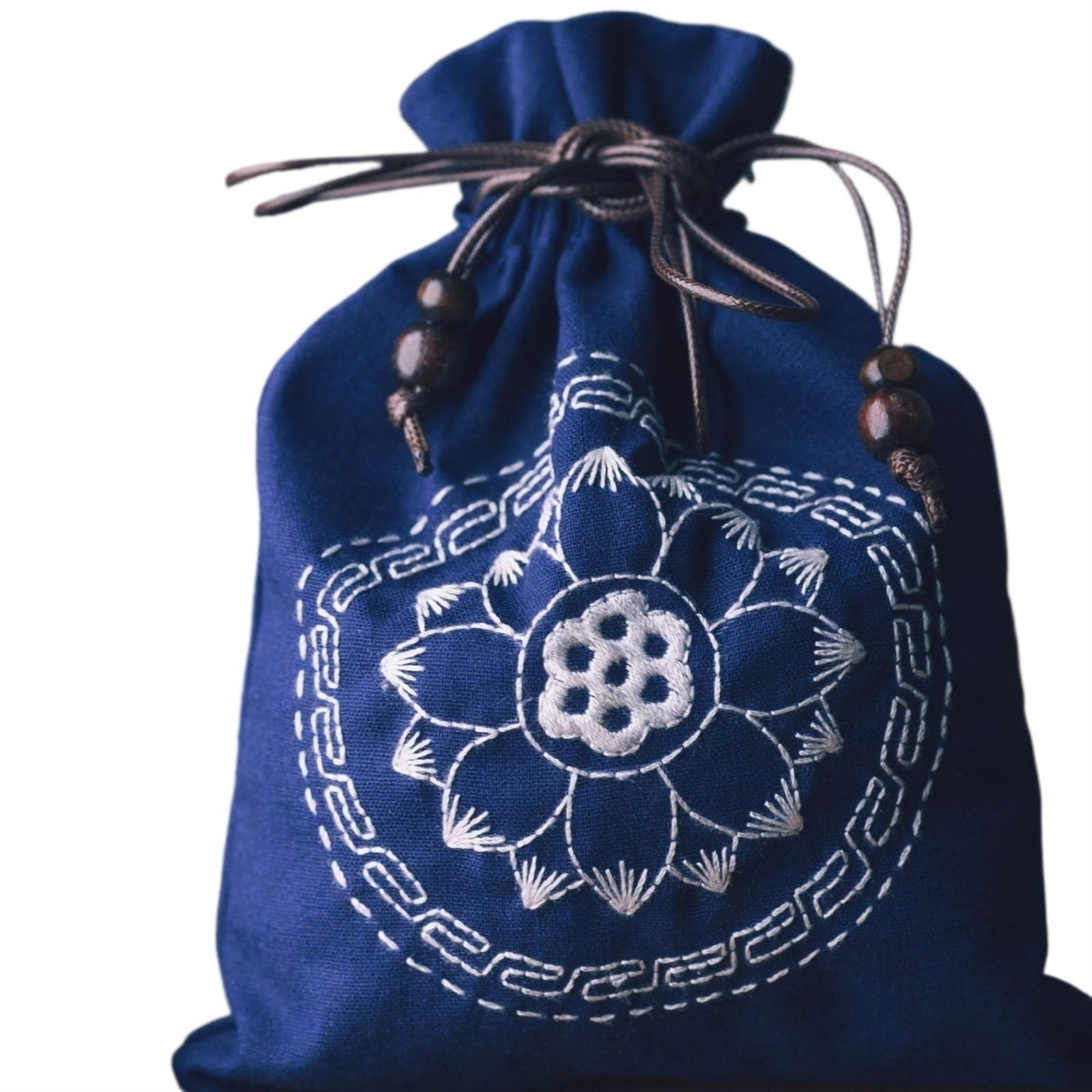 Embroidery Kit， Needlepoint Sewing Handbag Kit(Color 08,Without hoop)
