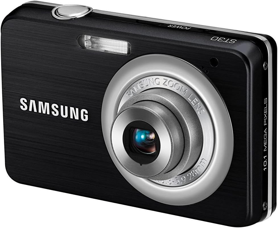 Samsung ST30 10 MP Compact Digital Camera (International Version) (Black)