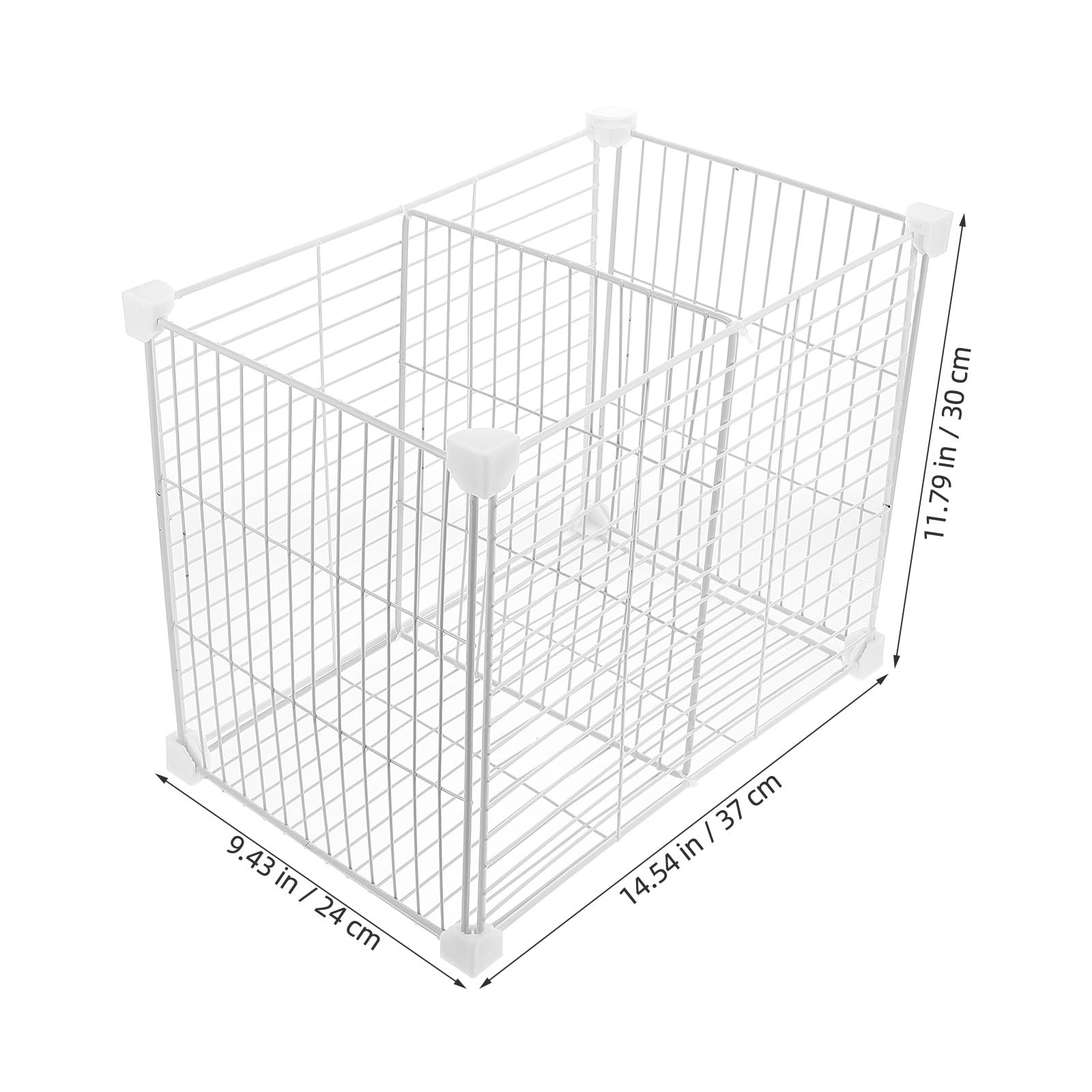 Mipcase Organizador de Refrigerador Cesta de Alambre y Diseño de Rejilla Separador de Estantes para Congeladores Cesta Inferior Uso en Restaurantes y Supermercados