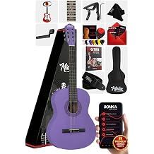 Midex CG-270PRP Klasik Gitar 4/4 Yeti kin Boy, Sap Ayarl  Full Set, Mor