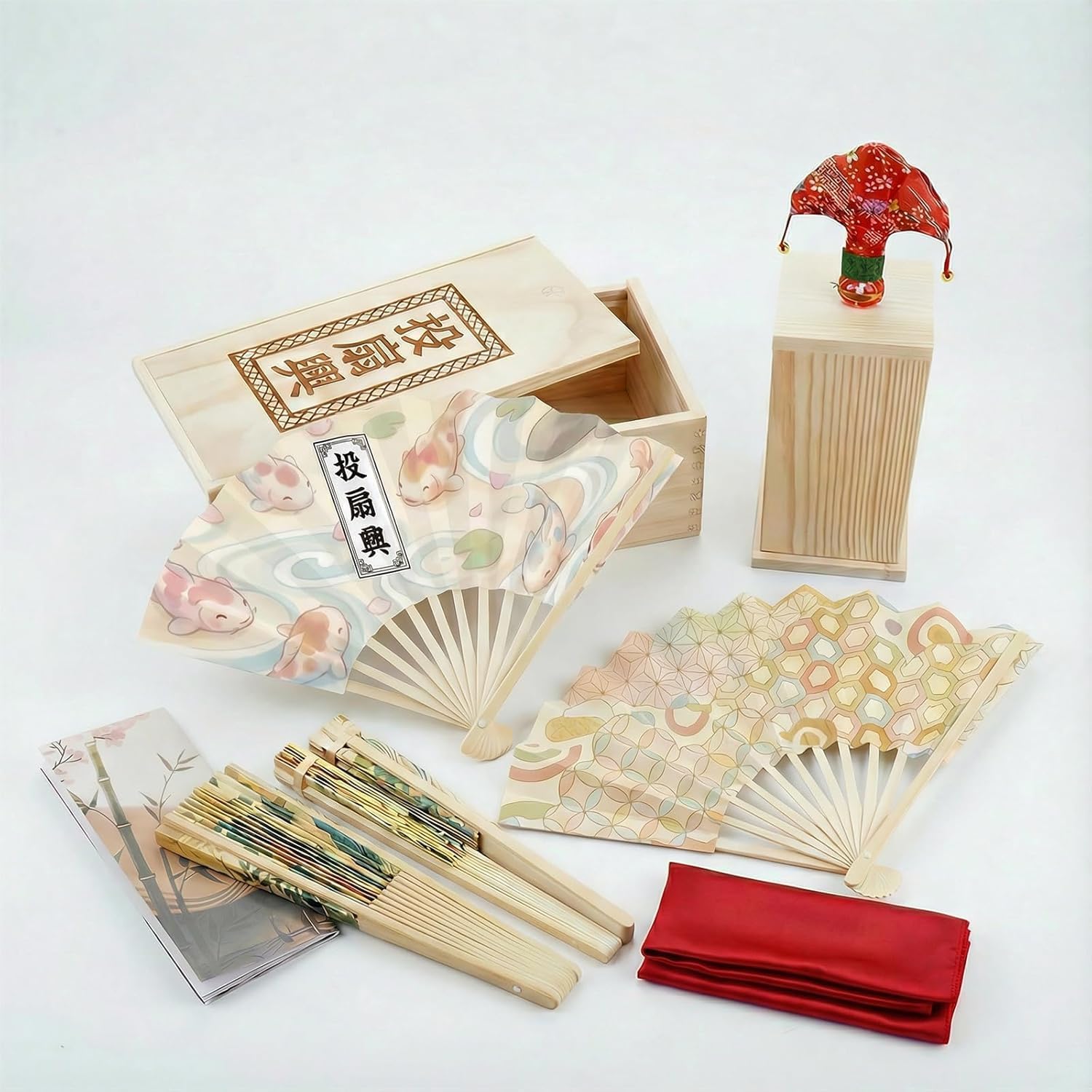 Amazon.co.jp: [Snughom]投扇興 セット【職人手作り 雅な和の遊び 100