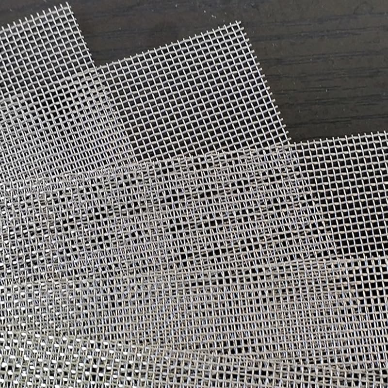 (5.9''x8.2'') 4 Pack 15x21cm 20 Mesh Stainless Steel Wire Mesh, Flexible Vent Screen, Block Flies Rats Insects for Air Bricks and Vents