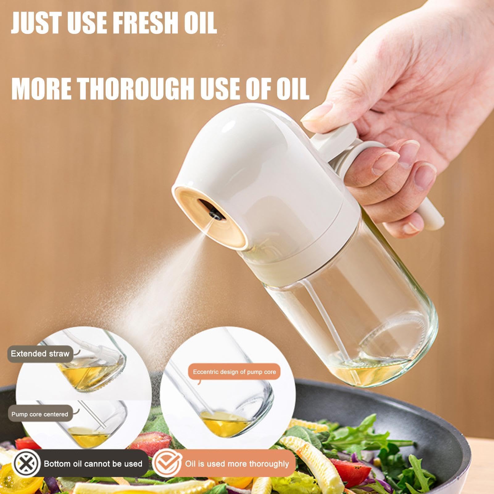 Amazon.co.jp: オイルスプレーボトル、250mlオイルスプレー