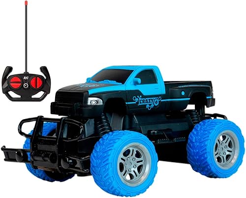 Coches RC 118 para niños, camión monstruo de control remoto todoterreno Crawler Pick-up Juguetes RC Car Regalos para niños
