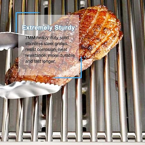 Miniatura 8 de Adviace Piezas de repuesto para parrilla Home Depot Nexgrill 4 Burner 720-0830H, 720-0783E, 720-0830D, rejillas de cocción de 17 pulgadas, tubos de