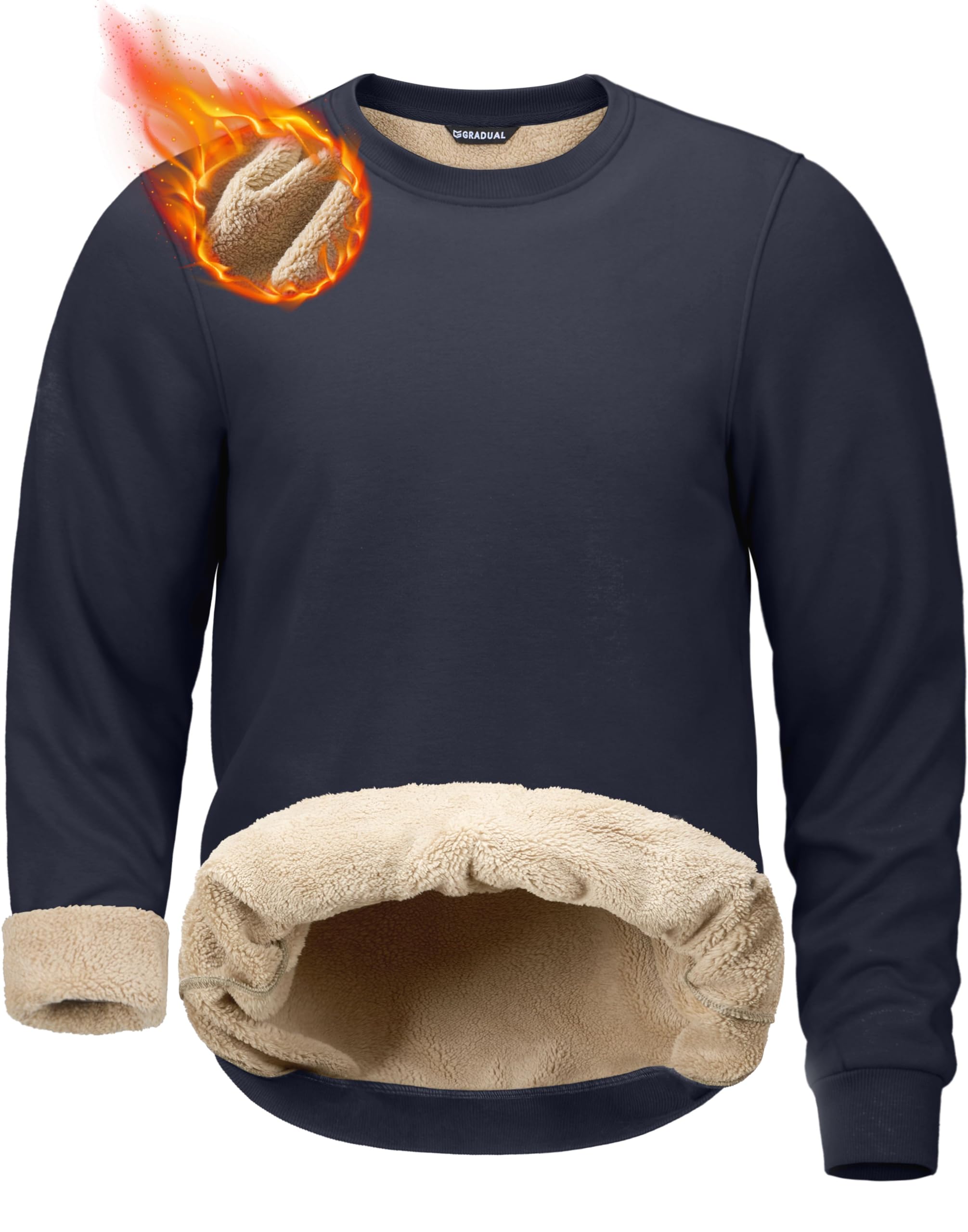 G Gradual Sherpa Lined Sweatshirt