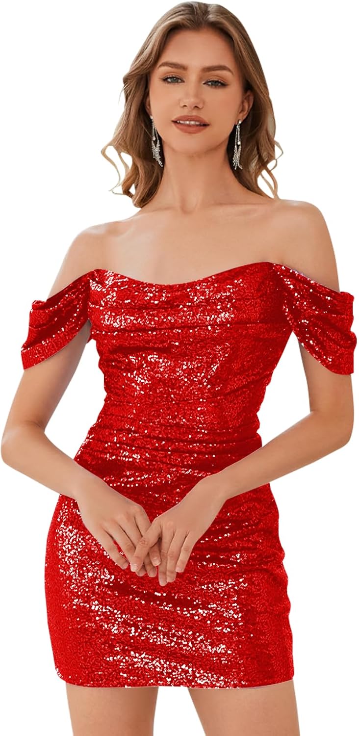 BANTRATIC Off The Shoulder Homecoming Dresses for India | Ubuy