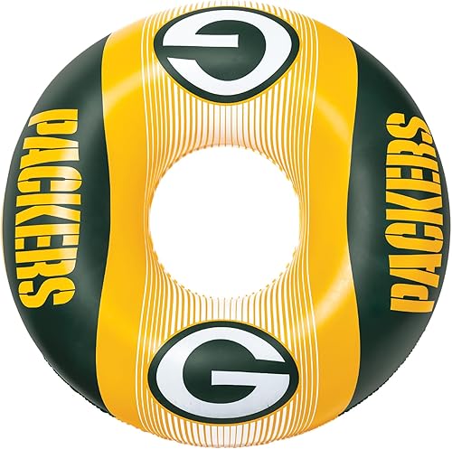 Vista 7 de BigMouth 36” Inflatable Pool Floats Officially Licensed NFL Fan Gear Merchandise Inner Tube for Adults and Teens