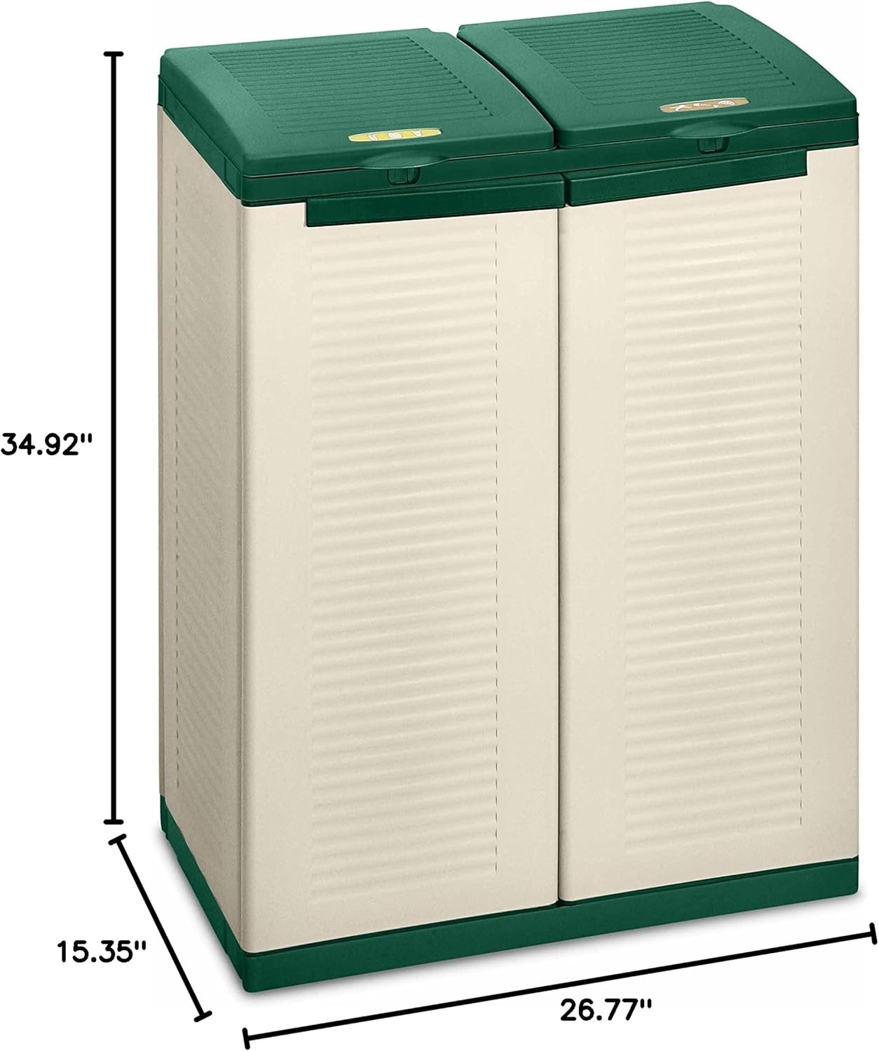 Terry 43560 Eco cab-armoire 2 portes-2 Green