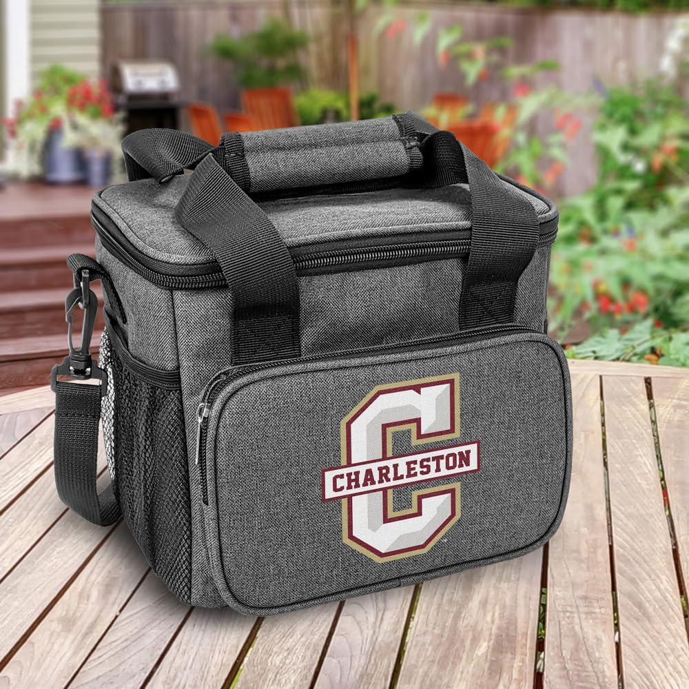 Campus Lab Collegiate Primary Logo Soft Insulated Cooler Bag, Large Lunch Bag, Lightweight, Thermal and Reusable for Office, Picnic, Beach