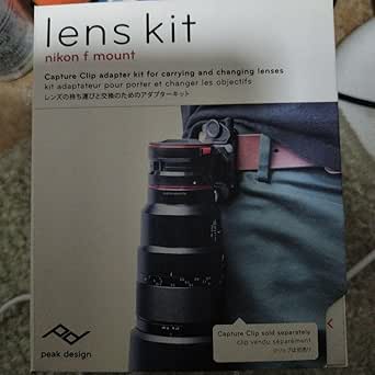 Kit D'objectif Peak Design Pour Double Objectif Canon - Adaptateur LK-C-2, Neuf