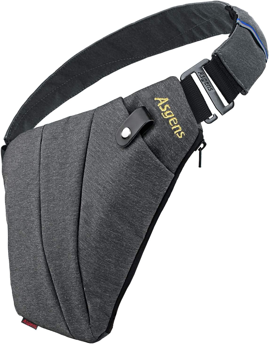 Crossbody Sports Chest Bag Practical Multi-Purpose Anti-Theft Security Sling Bag Waterproof Messenger Bag Leisure Portable for Teenagers&Adults Outdoor