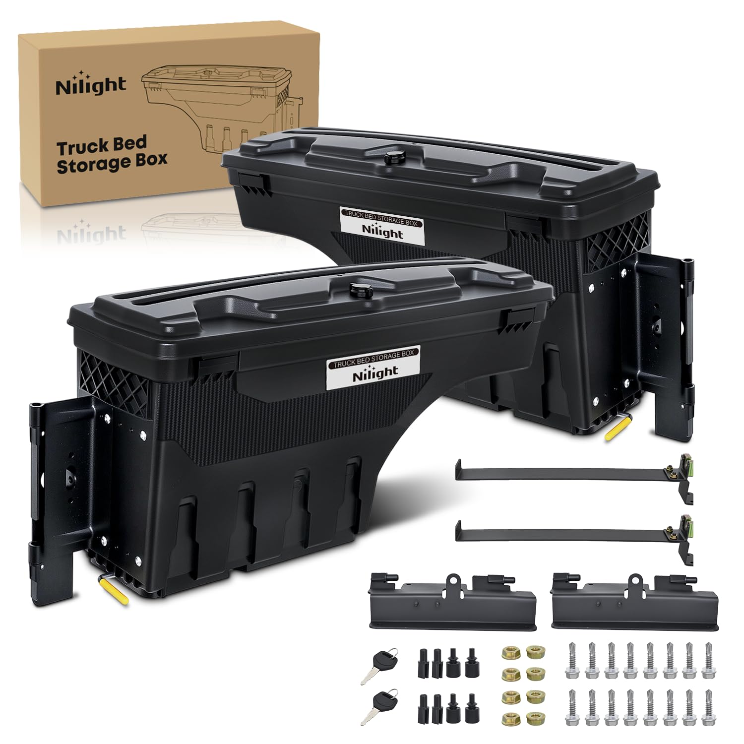 Nilight Truck Bed Tool Box Set