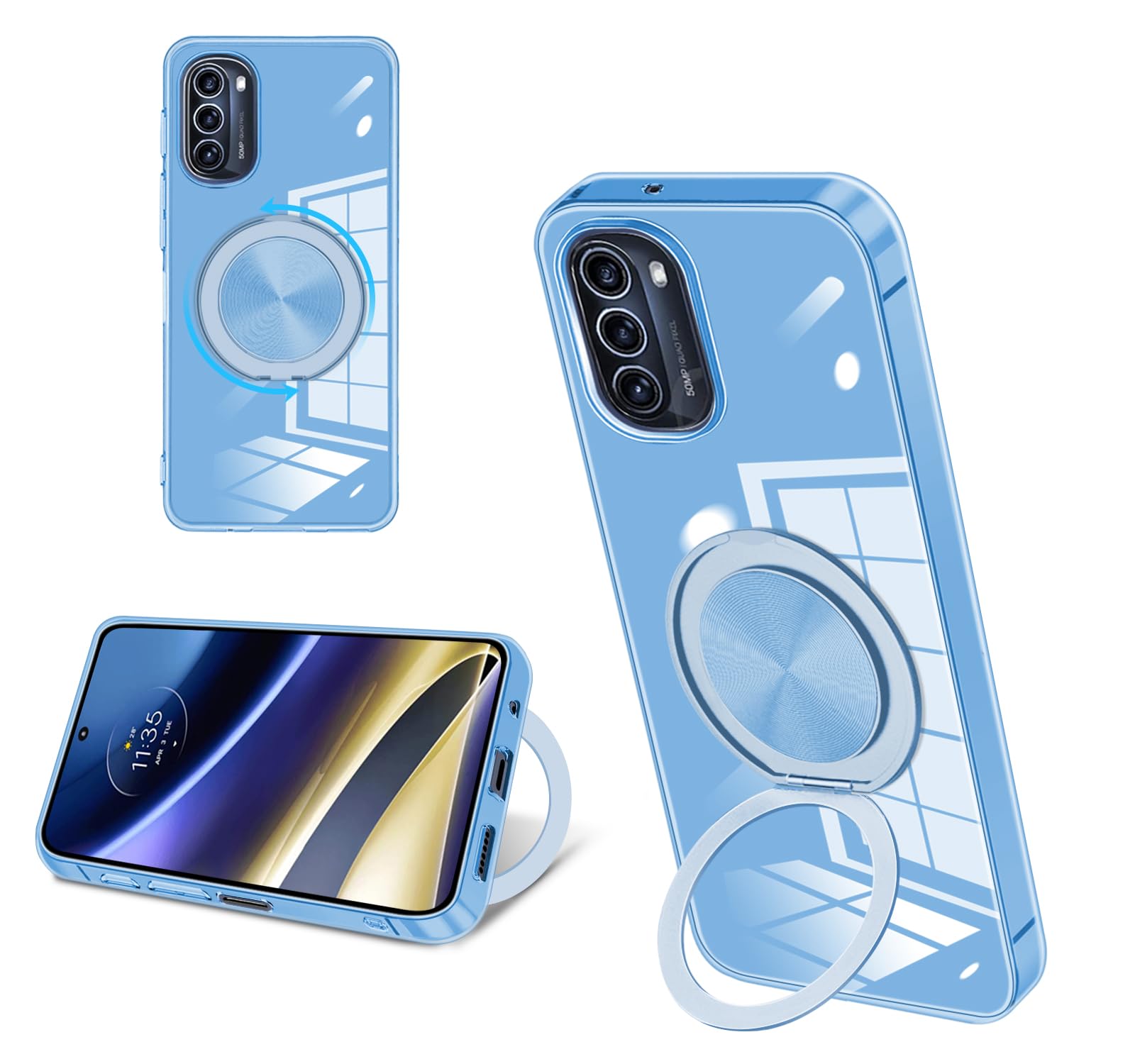 Amazon.co.jp: Moto G52j 5G II/Moto G52j 5G ケース シリコン MagSafe