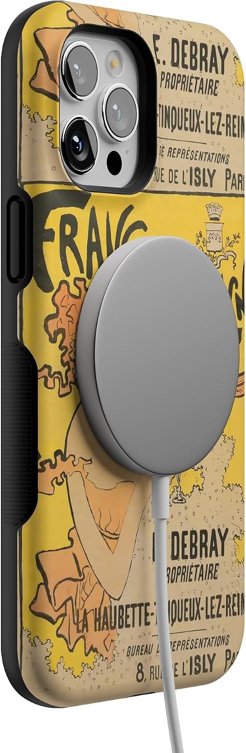 Casely iPhone 12 Pro Max Case | Van Gogh | French Bubbly | Bold Protective Design | Compatible with MagSafe
